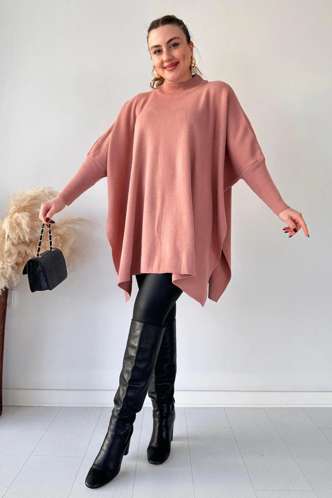 Stylish Airline Winter Poncho ✨💫