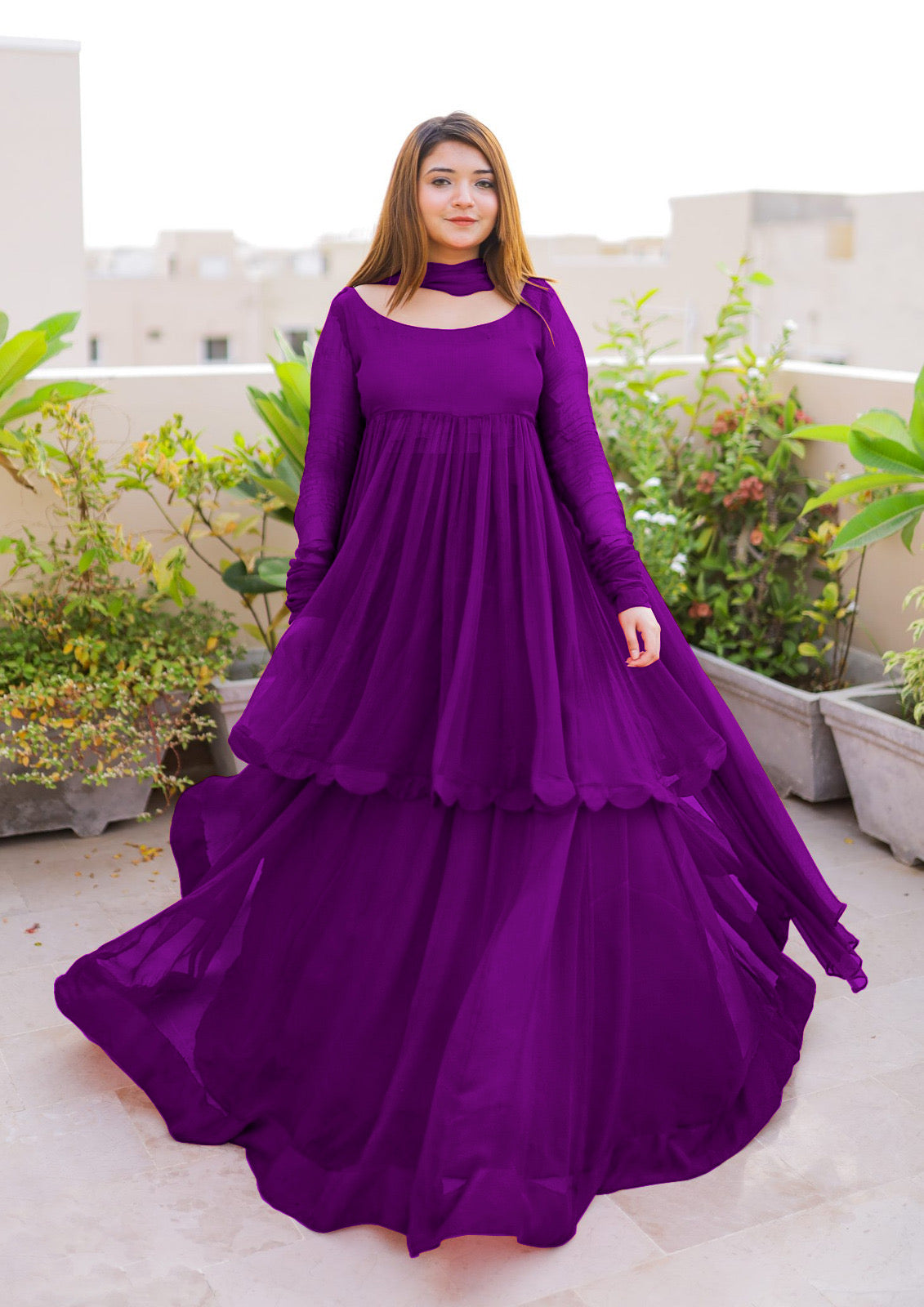 3pc Chiffon Fusion Cutting 🌸