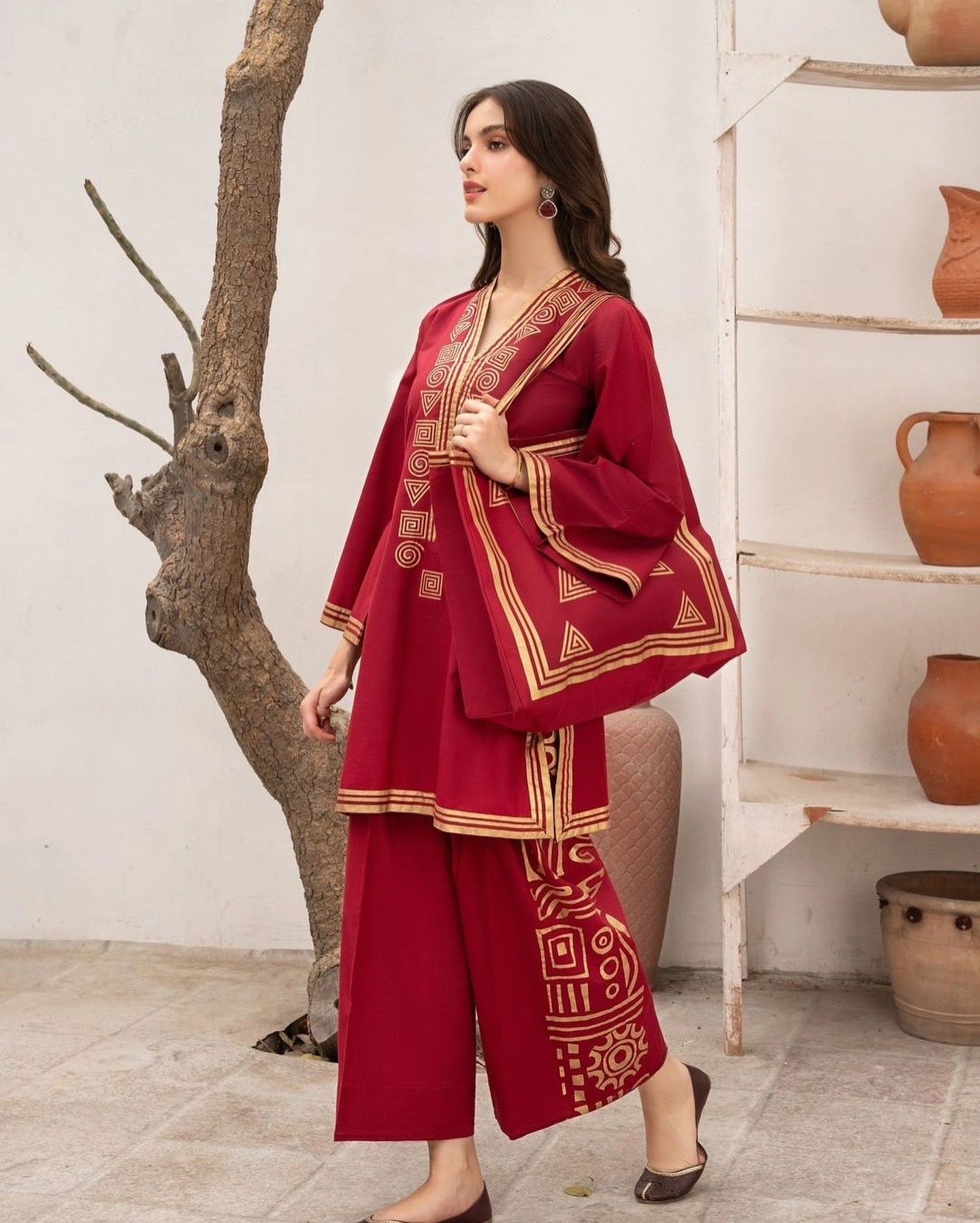 Trendy 3pc with Handbag 👜