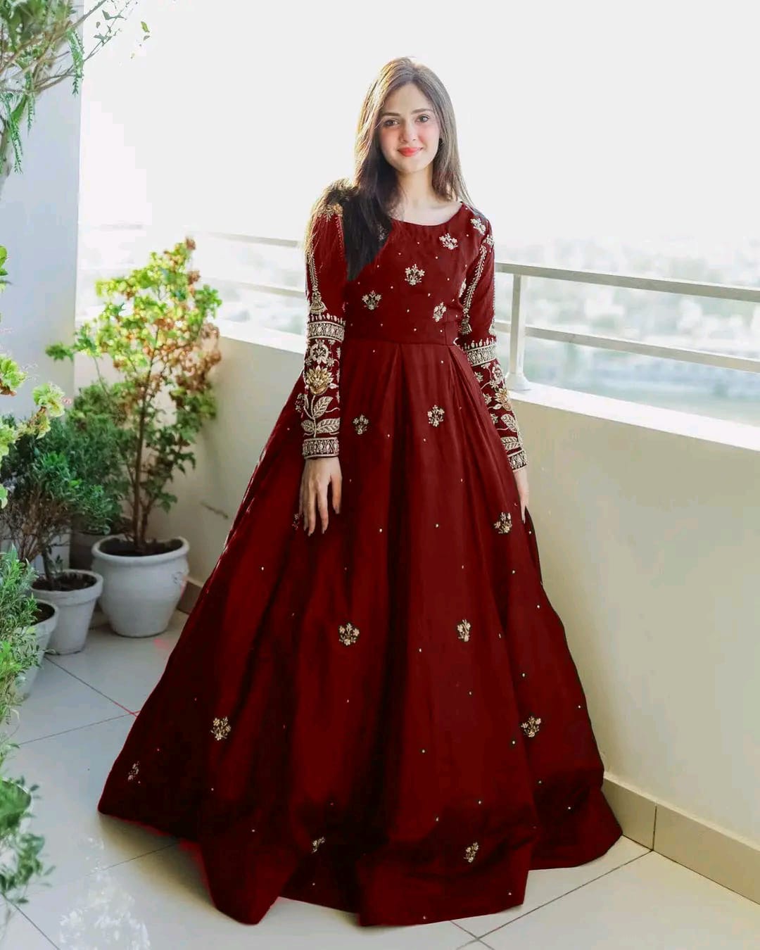 Stylish Sequence Work Party Wear 🌹