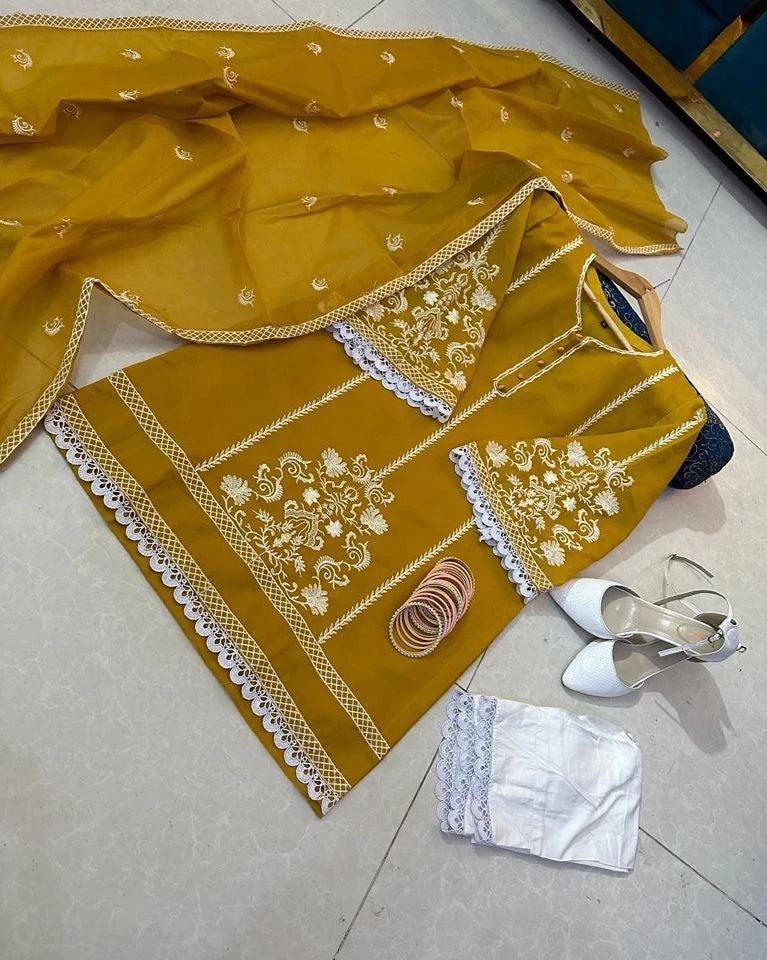 👗 Cotton 3pc Elegant ❤️