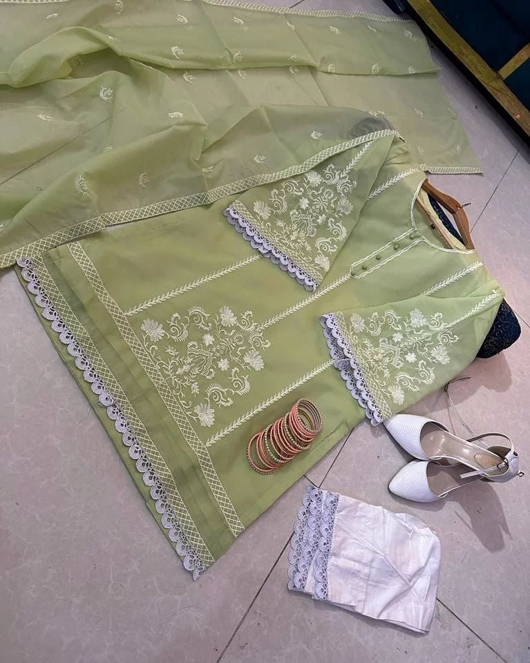 👗 Cotton 3pc Elegant ❤️