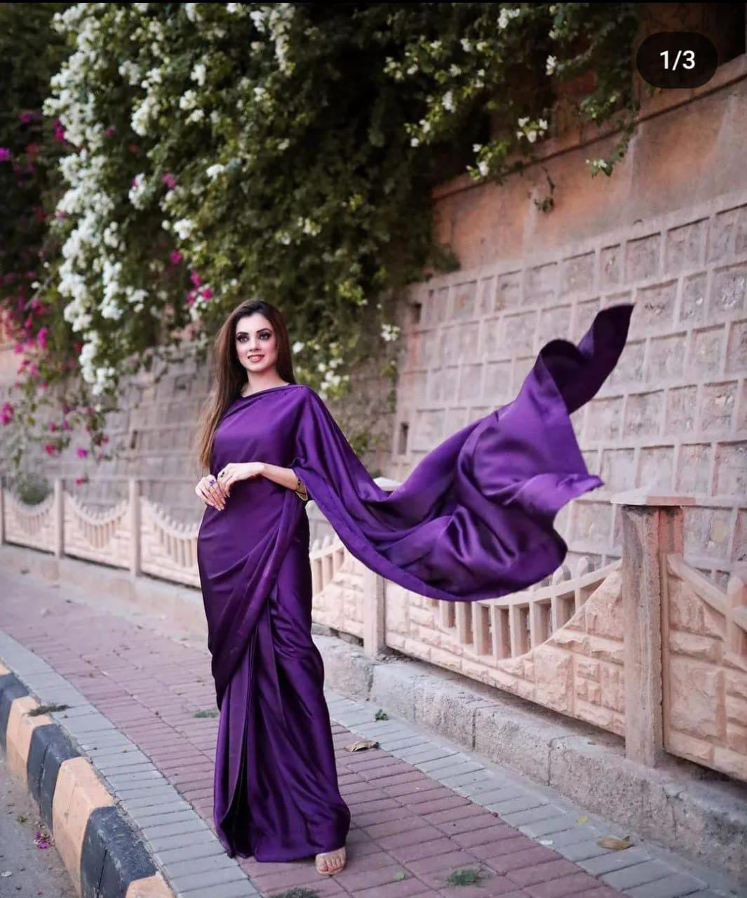 Silk saree
(Blouse , petticoat & 7 yards stiched saree )