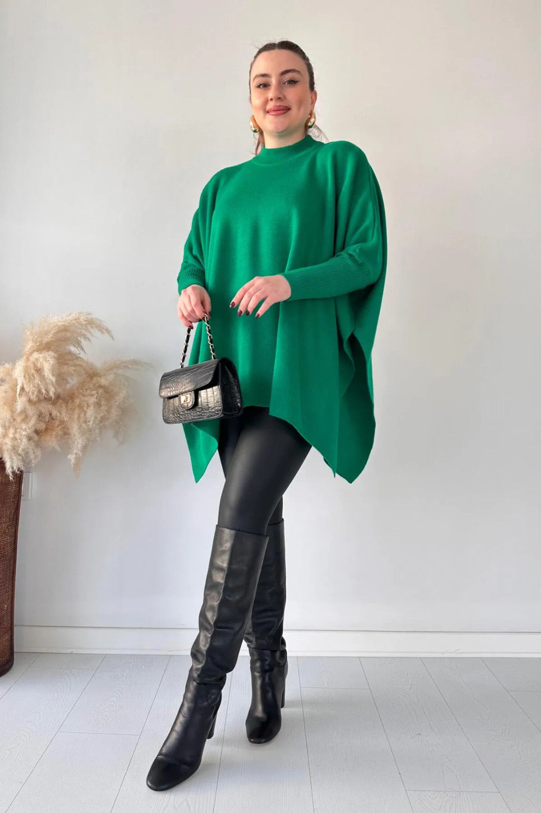 Stylish Airline Winter Poncho ✨💫