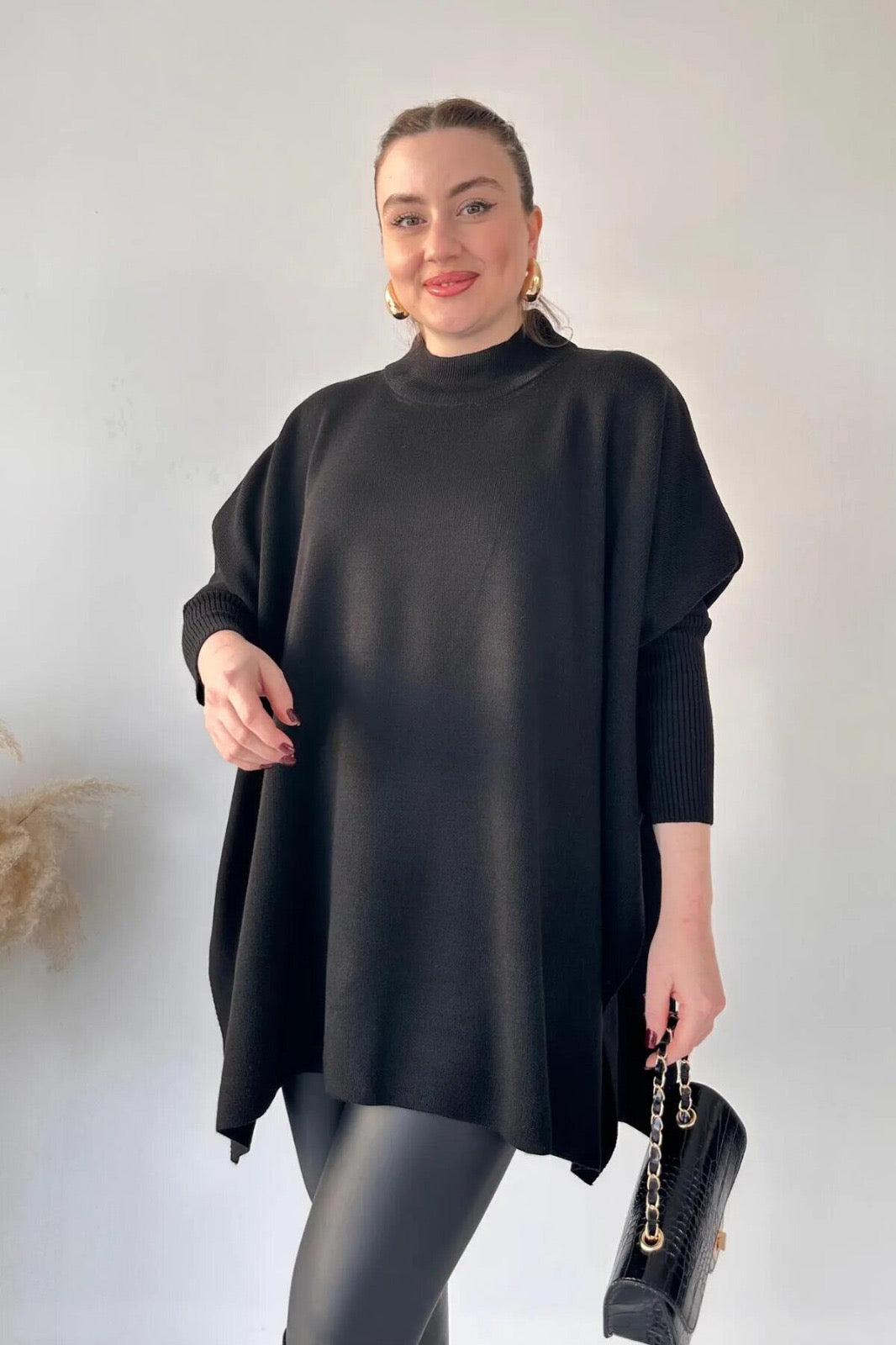 Stylish Airline Winter Poncho ✨💫