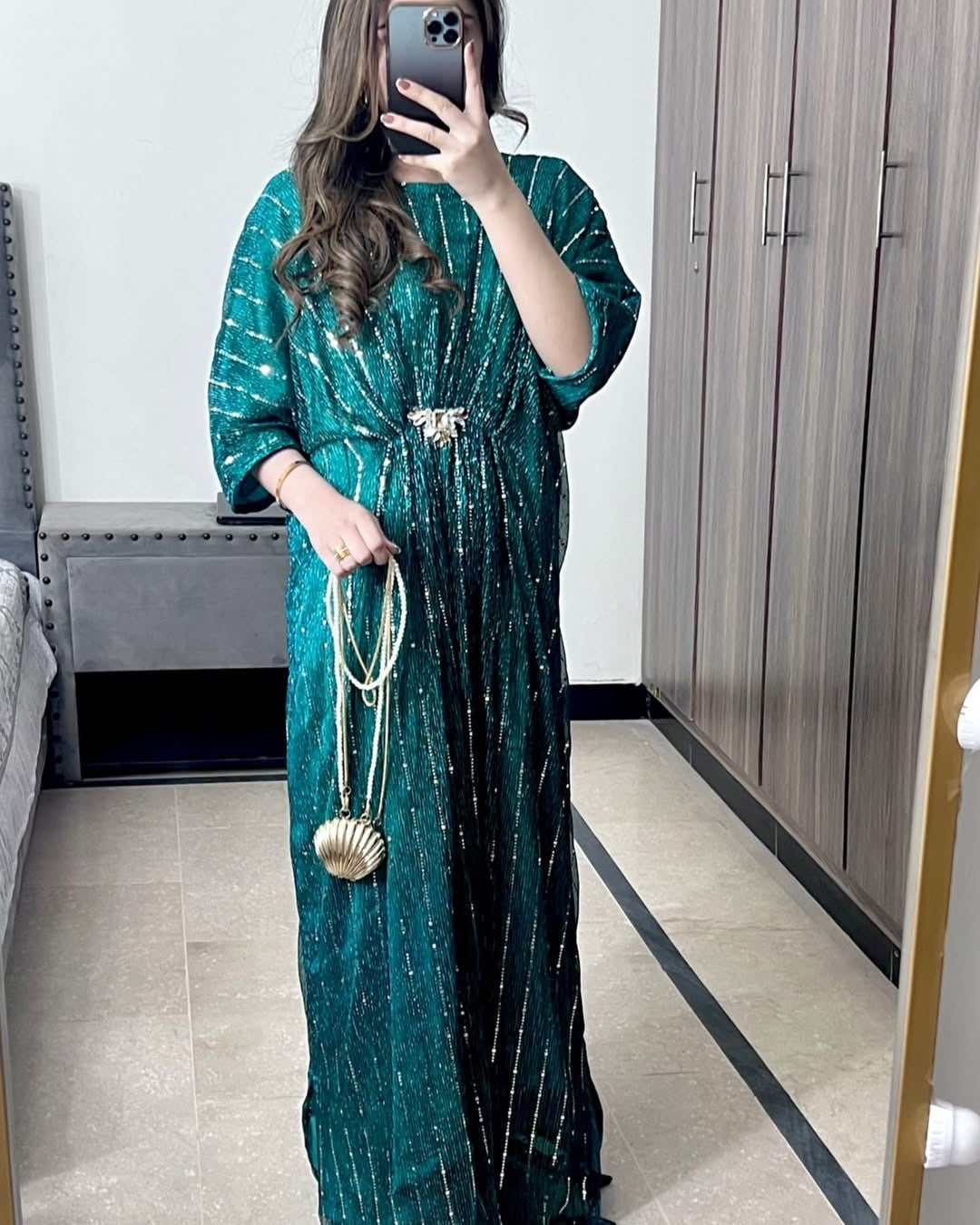 ✨Introducing Elegant Moonlight Kaftan 👗