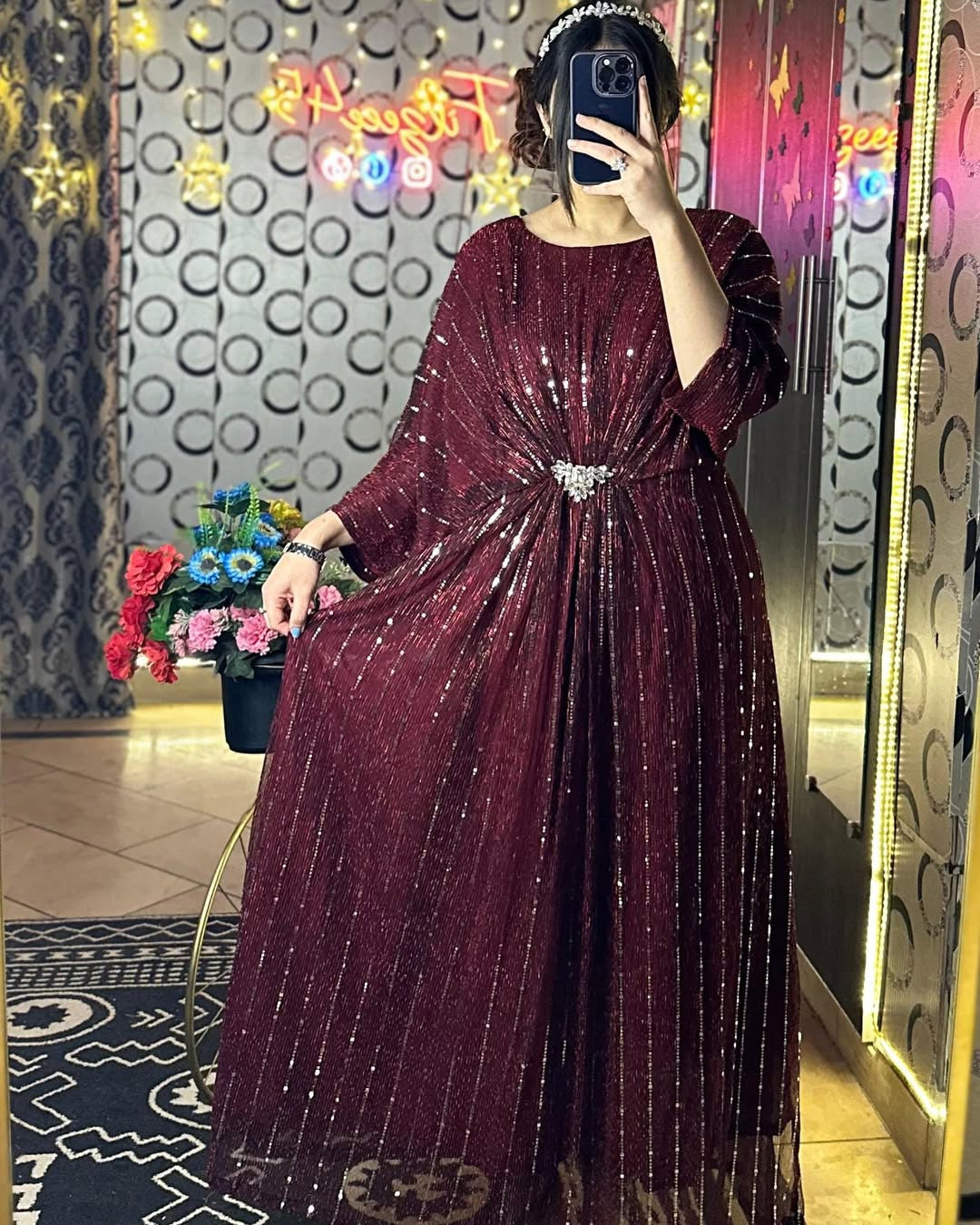 ✨Introducing Elegant Moonlight Kaftan 👗