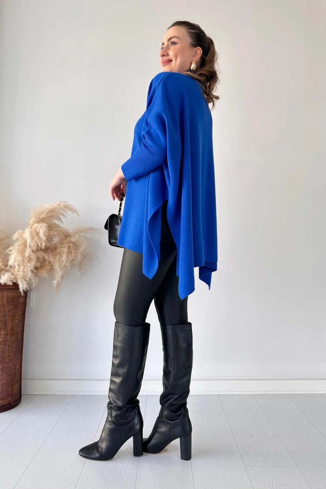 Stylish Airline Winter Poncho ✨💫
