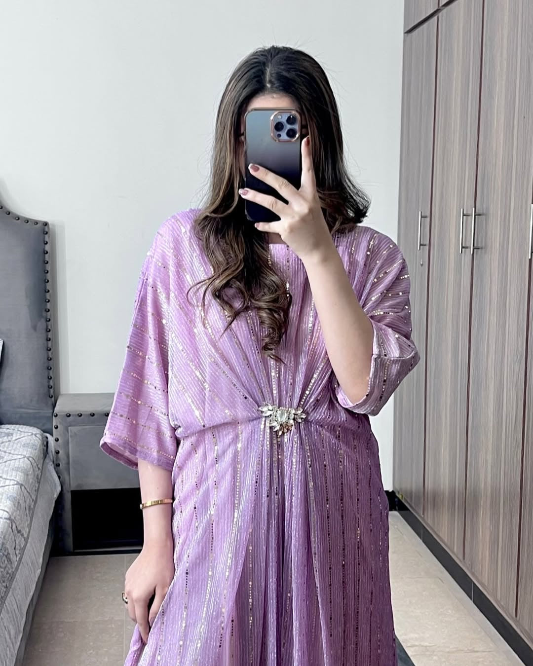 ✨Introducing Elegant Moonlight Kaftan 👗