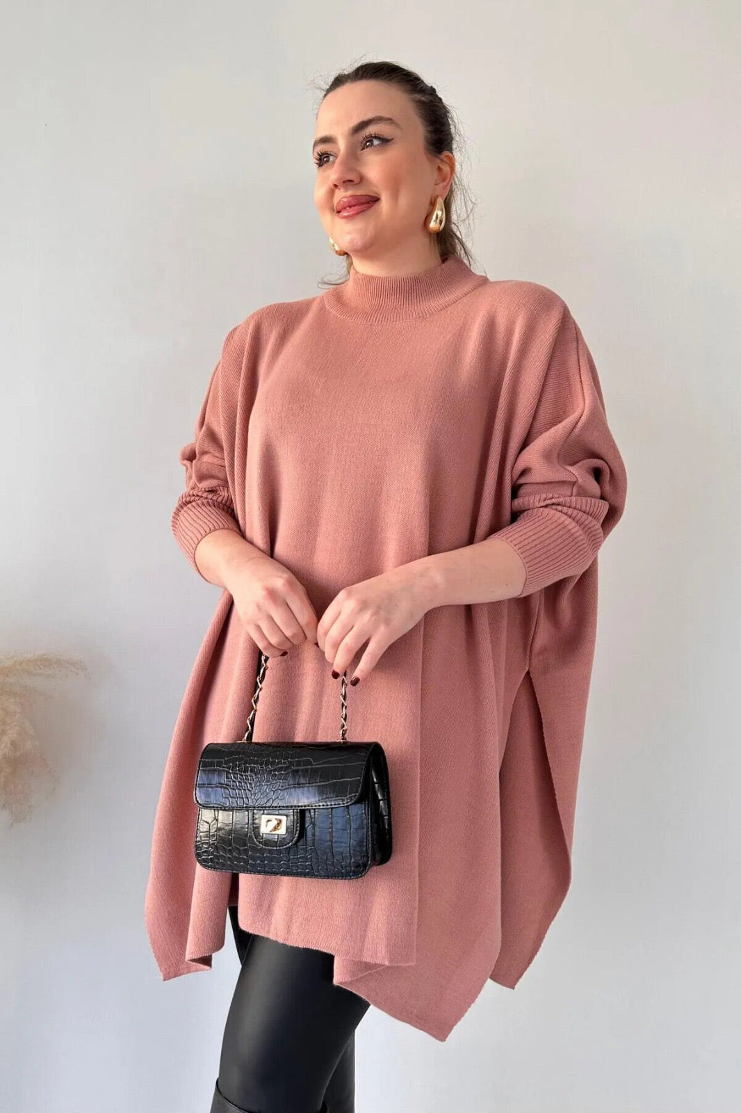 Stylish Airline Winter Poncho ✨💫