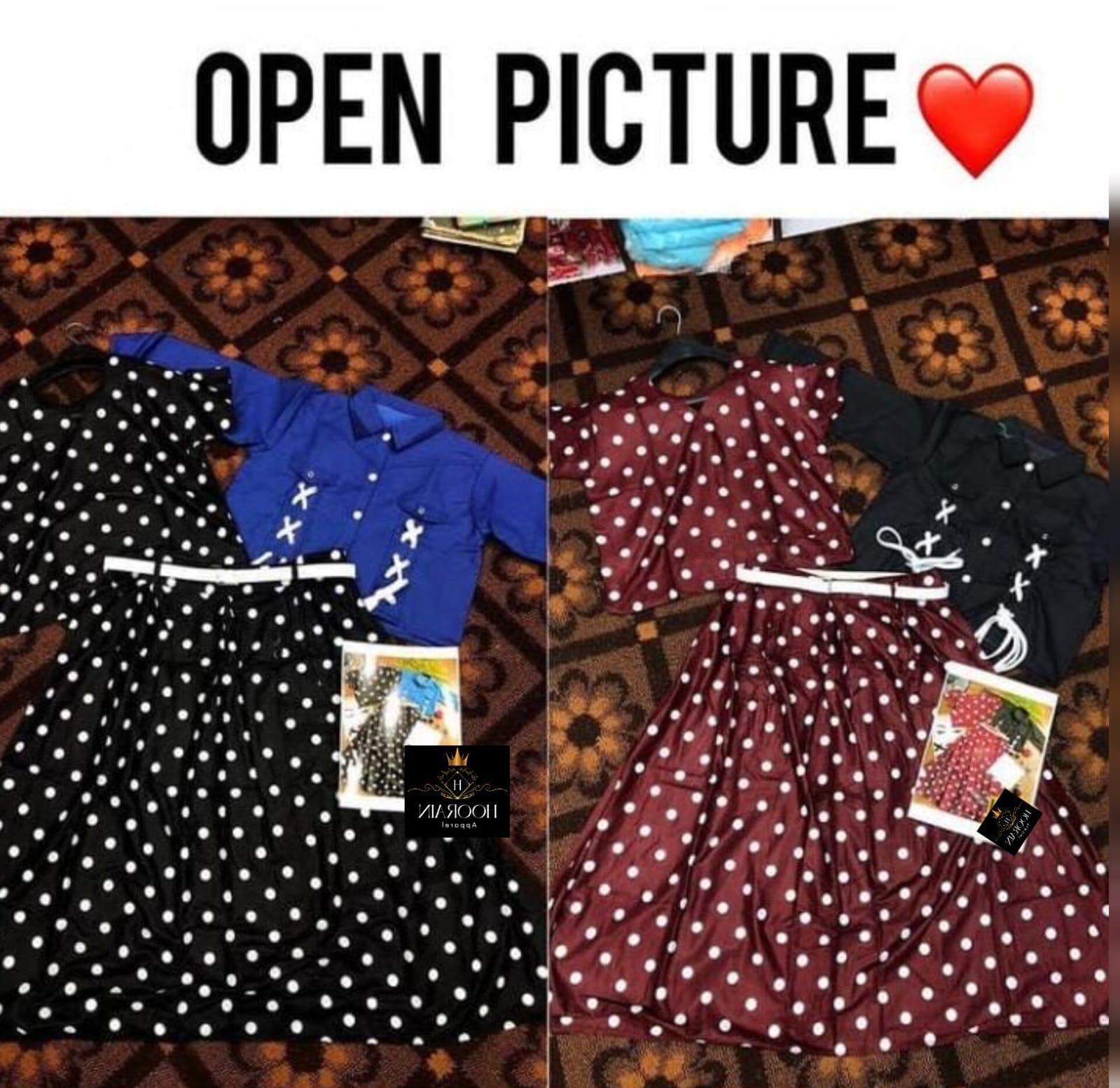4pc  polka summer  denim🙌🏻